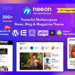 Neeon Theme GPL v3.0. – WordPress News Magazine Theme