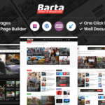 Barta Theme GPL v2.0.3 – News & Magazine WordPress Theme