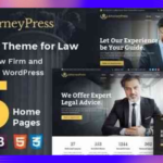 Attorney Press Theme GPL 2.2.0 – Lawyer WordPress Theme