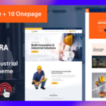 Dustra Theme GPL v1.5.3 – Factory Industrial & Construction WordPress Theme