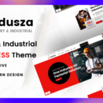 Indusza Theme GPL v1.0 – Industrial & Factory WordPress Theme