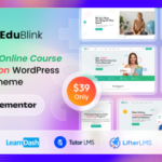 EduBlink Theme GPL v1.0.17 – Education & Online Course WordPress Theme