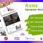 Avas Theme GPL v6.7.4 – Elementor WordPress Theme