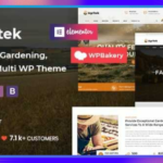 Agritek Theme GPL v4.1 – Agriculture, Dairyfarm and Gardening WordPress Theme