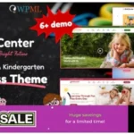 KidsCenter Theme GPL v1.3.1 – Kindergarten and Kid Care Education WordPress Theme