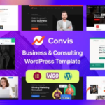 Convis Theme GPL v1.0.5 – Consulting Business WordPress Theme