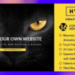 HYDRO Theme GPL v3.1 – One Page Portfolio WordPress Theme