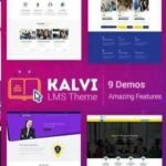 Kalvi Theme GPL v3.7 – LMS Education WordPress Theme