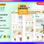 Nest Theme GPL v1.7.7 – Grocery Store WooCommerce WordPress Theme