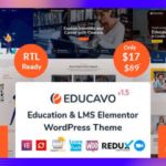 Educavo Theme GPL v3.2.2 | Multipurpose Online Courses & Education