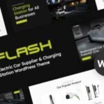 The Flash Theme GPL v1.3 – Electric Car Supplier & Charging Station WordPress Theme