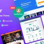 Turitor Theme GPL v1.5.0 – Create LMS & Education WordPress Websites