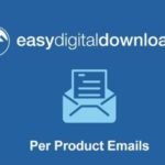 Easy Digital Downloads Per Product Emails Addon v2.0.1 GPL