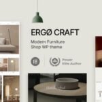 ErgoCraft Theme GPL v2.3 – Furniture Shop WordPress Theme