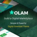Olam Theme GPL v5.3.0 – Easy Digital Downloads Marketplace WordPress Websites