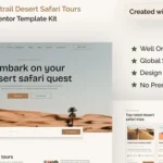 Sandtrail Desert Safari Tours Elementor Template Kit GPL